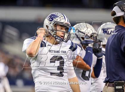 Thumbnail 3 in West Orange-Stark vs. Gilmer (4A UIL Division 2 Final) photogallery.