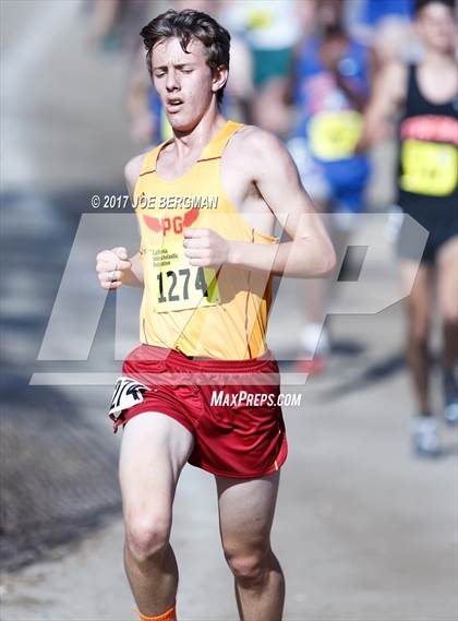 Thumbnail 2 in CIF State Cross Country Championships (Boys D4 Race) photogallery.