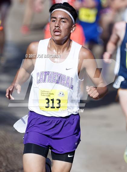 Thumbnail 1 in CIF State Cross Country Championships (Boys D4 Race) photogallery.