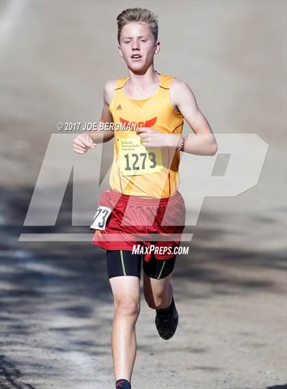 Thumbnail 2 in CIF State Cross Country Championships (Boys D4 Race) photogallery.