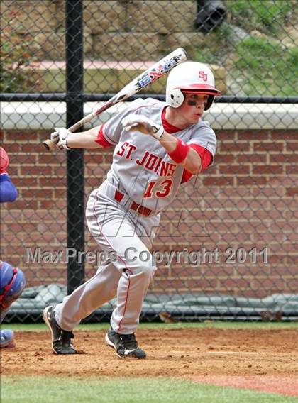 Thumbnail 3 in DeMatha vs. St. John's photogallery.