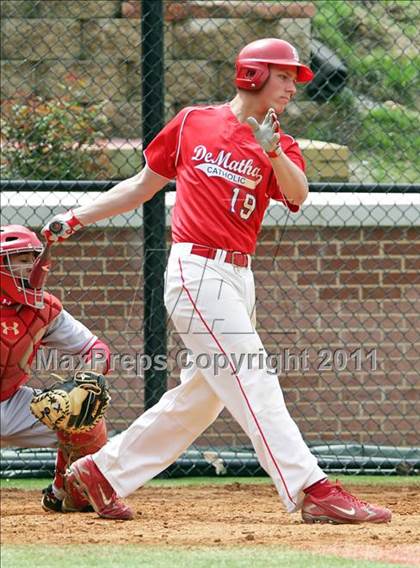 Thumbnail 2 in DeMatha vs. St. John's photogallery.