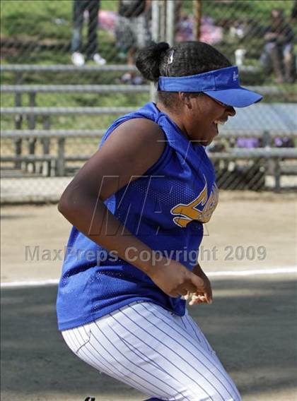 Thumbnail 1 in Northridge Academy vs. LACES (CIF LA City Small School Playoffs) photogallery.