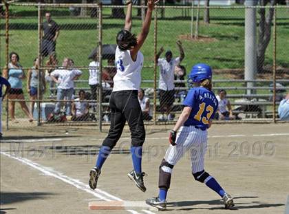 Thumbnail 1 in Northridge Academy vs. LACES (CIF LA City Small School Playoffs) photogallery.