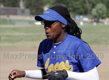 Thumbnail 1 in Northridge Academy vs. LACES (CIF LA City Small School Playoffs) photogallery.