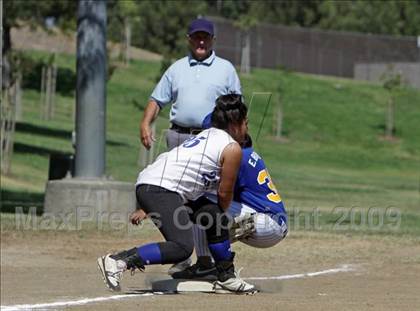 Thumbnail 3 in Northridge Academy vs. LACES (CIF LA City Small School Playoffs) photogallery.