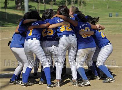 Thumbnail 3 in Northridge Academy vs. LACES (CIF LA City Small School Playoffs) photogallery.