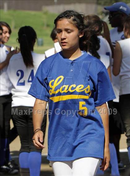 Thumbnail 3 in Northridge Academy vs. LACES (CIF LA City Small School Playoffs) photogallery.