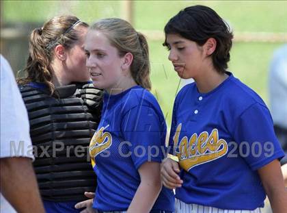 Thumbnail 1 in Northridge Academy vs. LACES (CIF LA City Small School Playoffs) photogallery.