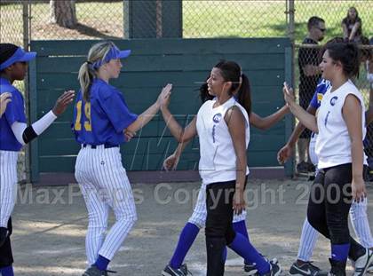 Thumbnail 3 in Northridge Academy vs. LACES (CIF LA City Small School Playoffs) photogallery.