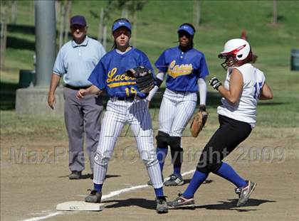 Thumbnail 1 in Northridge Academy vs. LACES (CIF LA City Small School Playoffs) photogallery.
