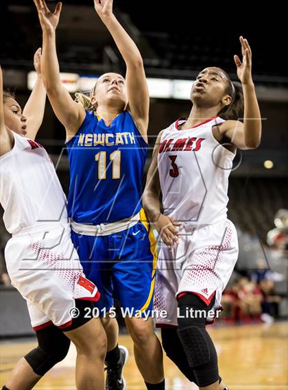 Thumbnail 3 in Newport Central Catholic vs Holy Cross (KHSAA 9th Region Tournament) photogallery.