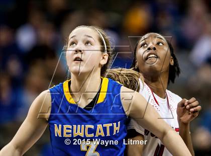 Thumbnail 3 in Newport Central Catholic vs Holy Cross (KHSAA 9th Region Tournament) photogallery.