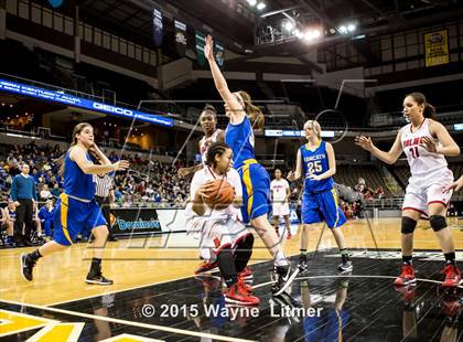 Thumbnail 2 in Newport Central Catholic vs Holy Cross (KHSAA 9th Region Tournament) photogallery.