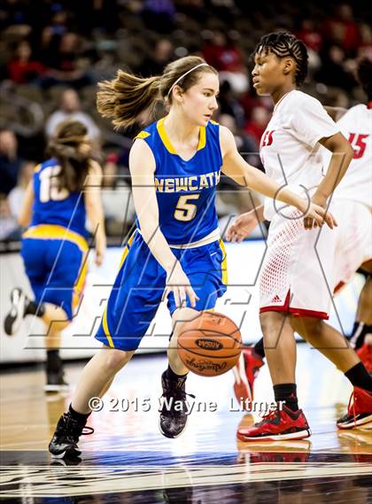 Thumbnail 2 in Newport Central Catholic vs Holy Cross (KHSAA 9th Region Tournament) photogallery.