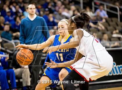 Thumbnail 2 in Newport Central Catholic vs Holy Cross (KHSAA 9th Region Tournament) photogallery.