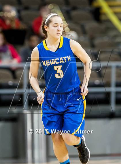 Thumbnail 2 in Newport Central Catholic vs Holy Cross (KHSAA 9th Region Tournament) photogallery.