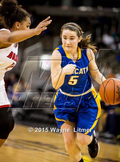 Thumbnail 3 in Newport Central Catholic vs Holy Cross (KHSAA 9th Region Tournament) photogallery.