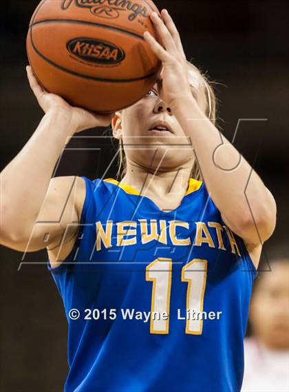 Thumbnail 1 in Newport Central Catholic vs Holy Cross (KHSAA 9th Region Tournament) photogallery.