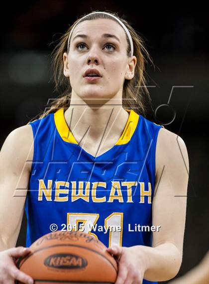 Thumbnail 2 in Newport Central Catholic vs Holy Cross (KHSAA 9th Region Tournament) photogallery.