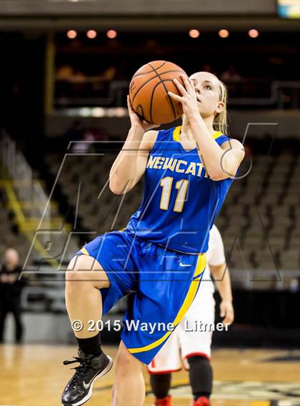 Thumbnail 2 in Newport Central Catholic vs Holy Cross (KHSAA 9th Region Tournament) photogallery.