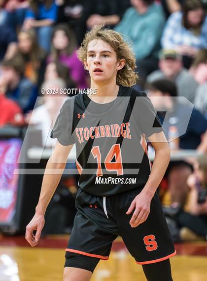 Thumbnail 1 in Stockbridge @ Laingsburg (MHSAA Division 3 District 82 Final) photogallery.