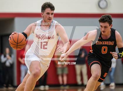 Thumbnail 3 in Stockbridge @ Laingsburg (MHSAA Division 3 District 82 Final) photogallery.