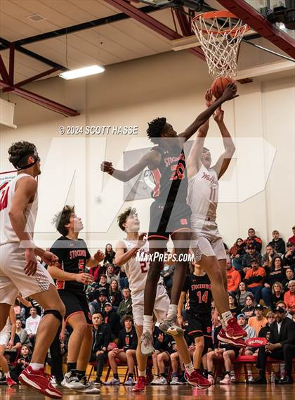 Thumbnail 2 in Stockbridge @ Laingsburg (MHSAA Division 3 District 82 Final) photogallery.