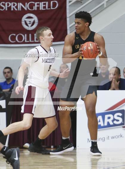 Thumbnail 3 in MacDuffie vs. CBD Montverde Academy (Spalding Hoophall Classic) photogallery.
