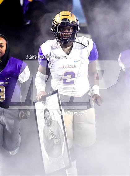 Thumbnail 3 in Osceola vs. Harding Academy (AAA 3A State Final) photogallery.
