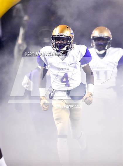 Thumbnail 2 in Osceola vs. Harding Academy (AAA 3A State Final) photogallery.