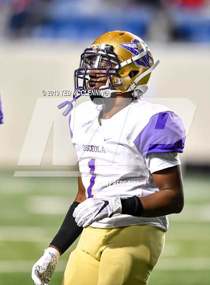 Thumbnail 2 in Osceola vs. Harding Academy (AAA 3A State Final) photogallery.