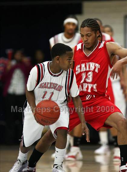 Thumbnail 2 in Salesian vs. St. Mary's photogallery.