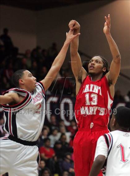 Thumbnail 2 in Salesian vs. St. Mary's photogallery.