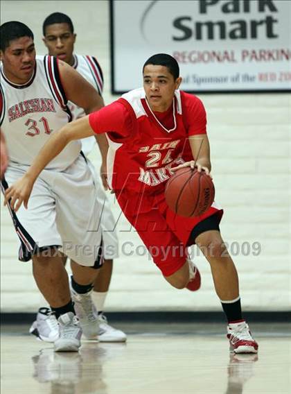 Thumbnail 1 in Salesian vs. St. Mary's photogallery.