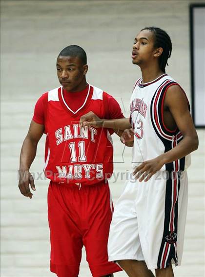 Thumbnail 2 in Salesian vs. St. Mary's photogallery.
