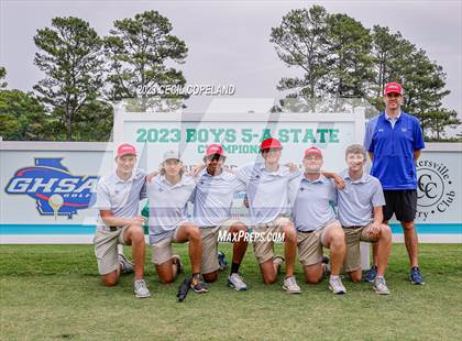 Thumbnail 2 in GHSA Boys' 5A Championship photogallery.