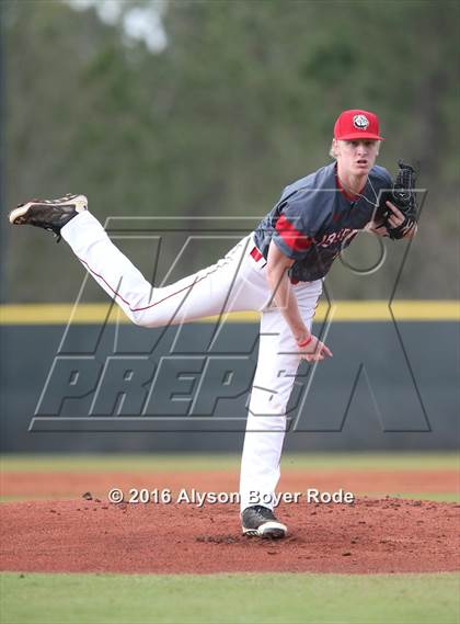 Thumbnail 3 in Liberty Christian vs. North Broward Prep (National High School Invitational)  photogallery.