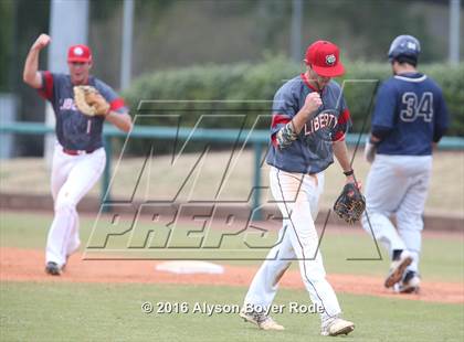 Thumbnail 3 in Liberty Christian vs. North Broward Prep (National High School Invitational)  photogallery.