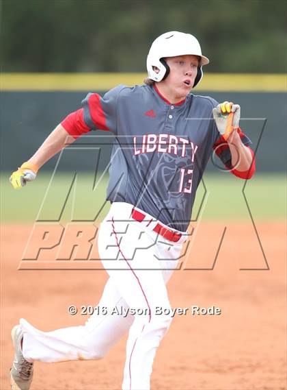 Thumbnail 2 in Liberty Christian vs. North Broward Prep (National High School Invitational)  photogallery.