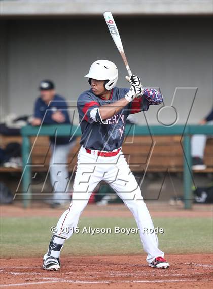 Thumbnail 2 in Liberty Christian vs. North Broward Prep (National High School Invitational)  photogallery.