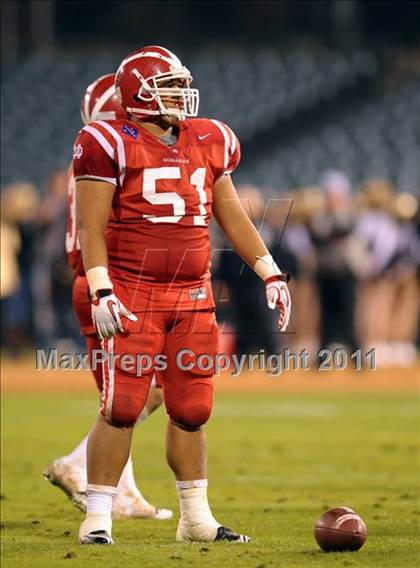 Thumbnail 1 in Mater Dei vs. Servite photogallery.