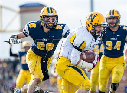 Thumbnail 2 in Ithaca vs. Negaunee (MHSAA Region 1 Division 6 Final) photogallery.