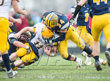 Thumbnail 1 in Ithaca vs. Negaunee (MHSAA Region 1 Division 6 Final) photogallery.