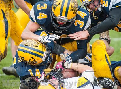 Thumbnail 3 in Ithaca vs. Negaunee (MHSAA Region 1 Division 6 Final) photogallery.