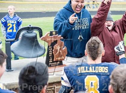 Thumbnail 3 in Ithaca vs. Negaunee (MHSAA Region 1 Division 6 Final) photogallery.