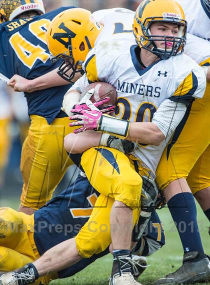 Thumbnail 2 in Ithaca vs. Negaunee (MHSAA Region 1 Division 6 Final) photogallery.