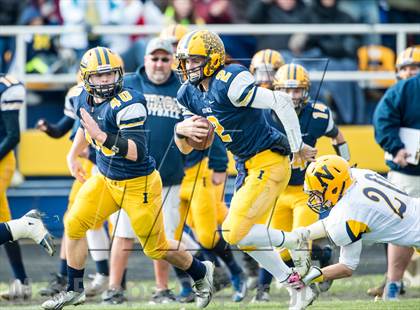 Thumbnail 2 in Ithaca vs. Negaunee (MHSAA Region 1 Division 6 Final) photogallery.