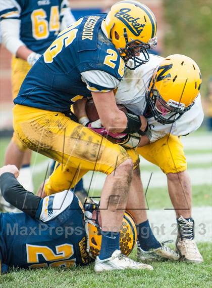 Thumbnail 1 in Ithaca vs. Negaunee (MHSAA Region 1 Division 6 Final) photogallery.