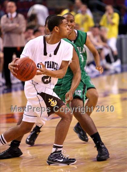 Thumbnail 3 in Lincoln vs. St. Francis (CIF State D2 Final) photogallery.